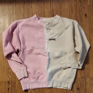 Ariana Grande Sweetener/Thank u, next World Tour split  sweatshirt Size Med